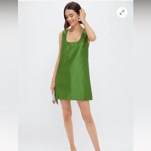 Tuckernuck Green Dupioni Mollie Dress (Sold Out Online)